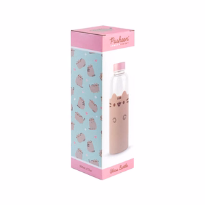 Pusheen klaasist veepudel, 500 ml