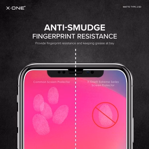 X-ONE Full Cover Extra Strong Crystal Clear - jaoks iPhone 11 Pro Max (full glue) Karastatud klaas 9H