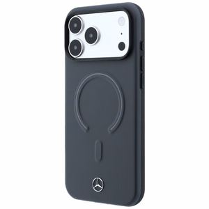 Mercedes Leather 3D MagSafe-ümbris iPhone 18 Pro / 17 Pro jaoks, antratsiithall