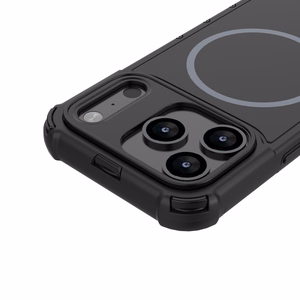 Чехол Defender 2in1 Mag для iPhone 17 Pro Max 6.9" чёрный