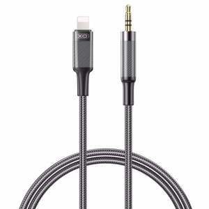 XO audiokaabel NB-R279A Lightning - pistikupesa 3,5mm 1,0m must