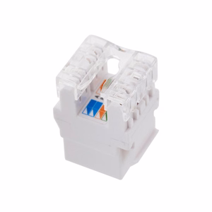 Alantec MKN-U5-1 juhtme ühenduspesa RJ45 valge