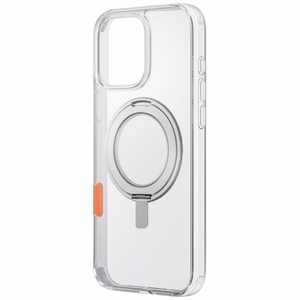 Uniq Swivix 360 Rotating Kickstand Ümbris jaoks iPhone 16 Pro - Läbipaistev