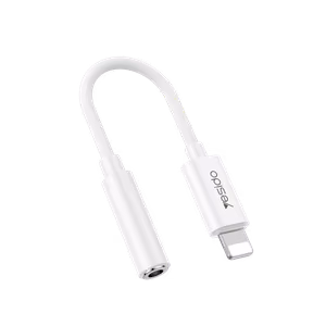 Yesido Adapter YAU44 Audio - Lightning to jack 3,5mm - valge