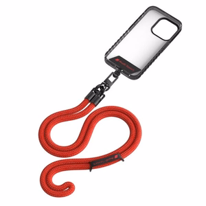 Audi universaalne telefoni rihm 120cm 10mm crossbody punane AUS-CBL10-RSQ/D1-RD