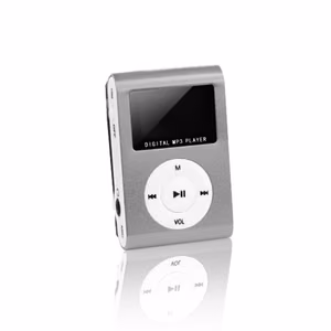 Setty MP3 с ЖК-экраном и наушниками серебристый