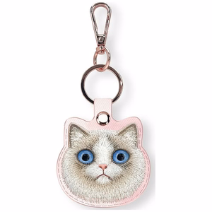 Nimmy New Big Eyed Pet 2.0 suurte silmadega kassi kujuline jälgimisseadme ümbris – roosa