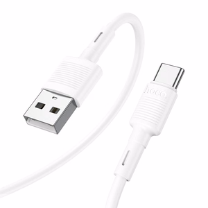 Hoco X83 USB-A – USB-C kaabel Cable USB A to USB C Hoco 3A 1 m X83, must, 1 m, 3A