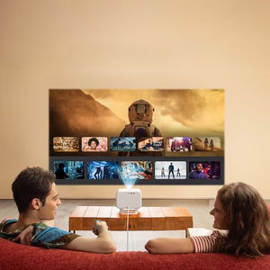 Yaber L2 Plus LCD FullHD 1080p multimeediaprojektor koos JBL kõlaritega - beež