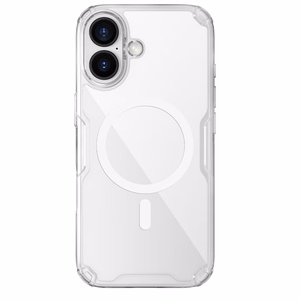 Nillkin Nature TPU Pro Magnetic Ümbris Compatible with MagSafe jaoks iPhone 17 - Läbipaistev