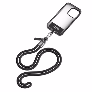 Audi universaalne telefoni rihm 120cm 6mm crossbody must AU-CBL8-R8/D1-BK