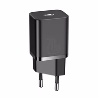Laadija Baseus Super Si 20W USB-C must CCSUP-B01