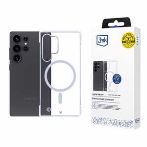 3mk Just20g MagCase jaoks Samsung Galaxy S25 Ultra - Läbipaistev