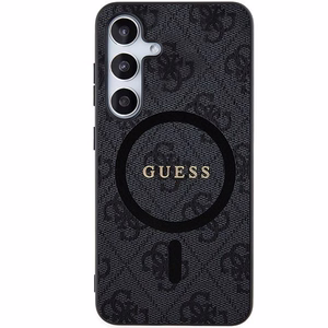 GUESS ümbris jaoks SAMSUNG S24 compatible with MagSafe GUHCS24SGF4GGR (4G Ring classic logo) must