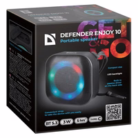 BLUETOOTH kõlar DEFENDER ENJOY 10 3W must