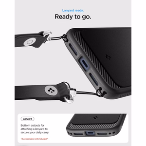 Spigen Rugged Armor MagSafe ümbris iPhone 17 Pro Max / 18 Pro Max jaoks, mattmust