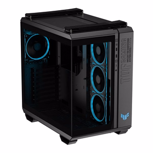 ASUS TUF Gaming GT502 Horizon arvutikorpus MidiTower läbipaistev paneel ATX must