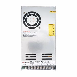 MEAN WELL LRS-350-24 korpusega lülitustoiteplokk, 24 V / 14,6 A (350,4 W)