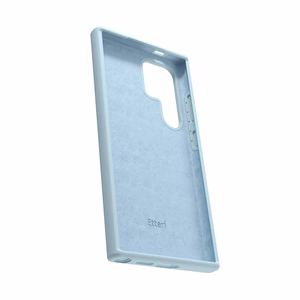 Etteri Silicone чехол Samsung Galaxy S24 Ultra светло-синий
