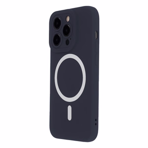 Silicon Soft Mag Ümbris jaoks iPhone 15 Plus 6,7" dark sinine