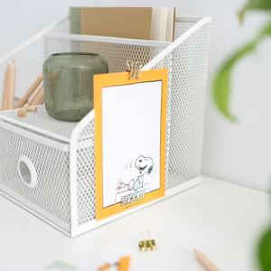 Snoopy Lazy Days A6 isekleepuvate märkmepaberite komplekt, 6 plokki