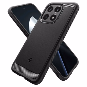 Spigen Rugged Armor Ümbris jaoks Xiaomi 15T - must