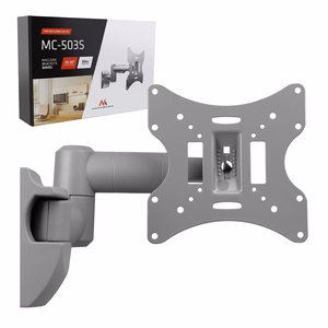 TV Wall Mount Bracket LCD LED Plasma 23-42'' up to 30kg max vesa 200x200 hõbedane