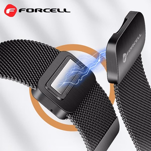 Strap to Samsung Galaxy Watch Forcell F-Design FS11 magnetic steel 22 mm black