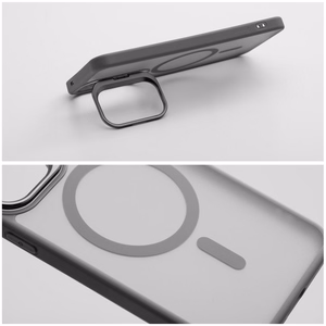 Case for Samsung A37 Forcell F-Protect Shadow Stand Premium compatible with MagSafe black