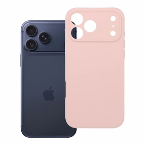 Ümbris Silikoon 2mm jaoks IPHONE 17 Pro Max sand roosa