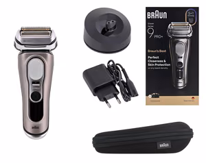 Braun Series 9 Pro+ 9615S – võrkteraga pardel, must/hall