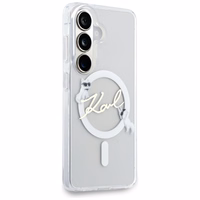 Karl Lagerfeld IML KC Script MagSafe Ümbris for Samsung Galaxy S26 Plus - läbipaistev