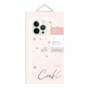 Uniq Coehl Aster ümbris jaoks iPhone 14 Pro Max - roosa