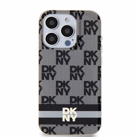 DKNY IML Checkered Mono Pattern & Printed Stripes MagSafe Ümbris jaoks iPhone 14 Pro Max - Must