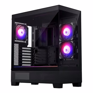 Phanteks XT VIEW Mid Tower must arvutikorpus