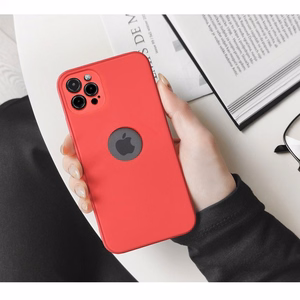 SOFT Ümbris jaoks IPHONE 7 punane