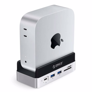 Orico MiniDock 10-in-1 dokkimisjaam SSD kõvaketta pesaga - hõbedane