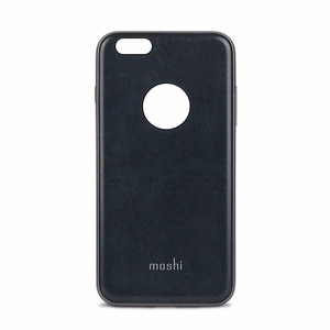 Moshi iGlaze Napa vegannahast tagaküljega hübriidümbris seadmele iPhone 6s Plus / 6 Plus, Midnight Blue värvitoonis