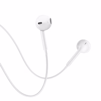 BWOO juhtmega kõrvaklapid 3,5 mm stereo valge