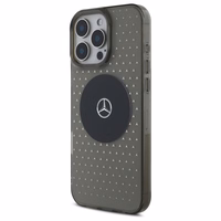 Mercedes MB Ümbris Star Pattern jaoks iPhone 16 Pro - must