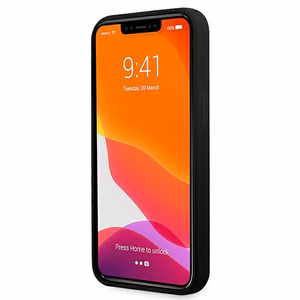 Karl Lagerfeld KLHCP13LSSKCK iPhone 13 Pro / 13 6.1" kõvakott must/must Silikoon Karl & Choupette