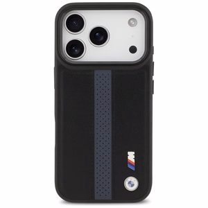 BMW M Perforated Stripe Logo MagSafe Ümbris jaoks iPhone 17 Pro - Sinine