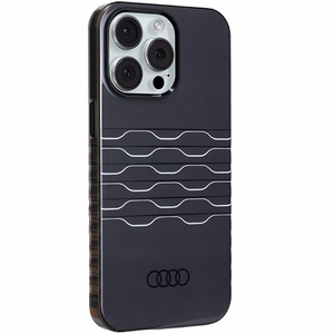 Audi IML MagSafe чехол для iPhone 15 Pro Max - чёрный