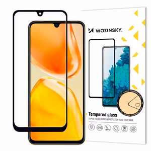 Wozinsky Full Glue raamiga karastatud täisekraaniklaas Vivo X80 Lite / V25-le, must (sobib ümbrisega)