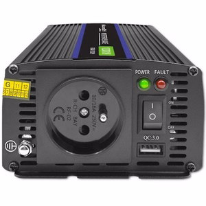 Qoltec Monolith toiteadapter / inverter Auto/siseruumidesse 600 W must