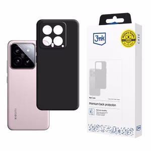 3mk Matt Ümbris jaoks Xiaomi 14 - must