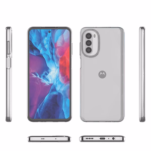 Ultra Clear 0.5mm чехол для Motorola Moto G82 5G / Moto G52 тонкая накладка прозрачный
