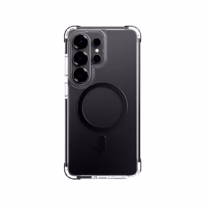 Rock Crystal Clear Magnetic Series Ümbris for Samsung Galaxy S26 Ultra läbipaistev-must