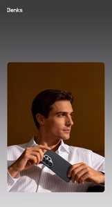 Benks Magnetic Armor Air Kevlar Ümbris Metal Frame 600D (J049) for Samsung Galaxy S26 Plus must