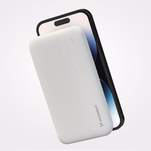 Wozinsky Powerbank Li-Po 10000mAh 2 x USB valge (WPBWE1)